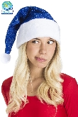CAPPELLO NATALE LUSSO PAILLETTES ROYAL